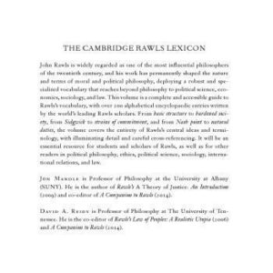 خرید و دانلود نسخه کامل کتاب The Cambridge Rawls lexicon