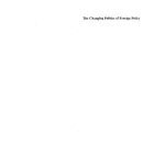 خرید و دانلود نسخه کامل کتاب The Changing Politics of Foreign Policy