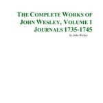خرید و دانلود نسخه کامل کتاب The Complete Works of John Wesley. Volume 01. Journals 1735-1745