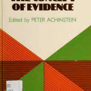 خرید و دانلود نسخه کامل کتاب The Concept of Evidence