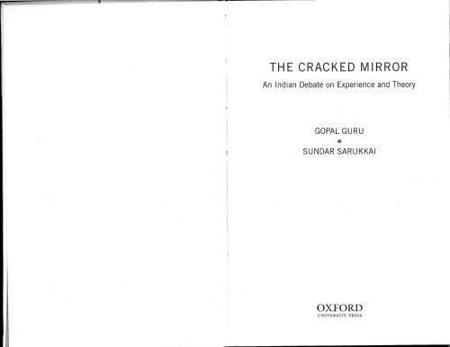 خرید و دانلود نسخه کامل کتاب The Cracked Mirror: An Indian Debate on Experience and Theory_68ea53b9d1ada.jpeg خرید و دانلود نسخه کامل کتاب The Cracked Mirror: An Indian Debate on Experience and Theory