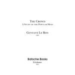 خرید و دانلود نسخه کامل کتاب The Crowd, A Study Of The Popular Mind