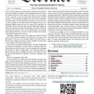 خرید و دانلود نسخه کامل کتاب The Daily Stormer’s Weekly Sunday Release