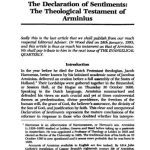 خرید و دانلود نسخه کامل کتاب The Declaration of Sentiments: The Theological Testament of Arminius