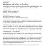 خرید و دانلود نسخه کامل کتاب The Democratic Debate in Cleveland