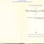 خرید و دانلود نسخه کامل کتاب The Destiny of Man