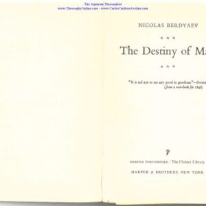 خرید و دانلود نسخه کامل کتاب The Destiny of Man