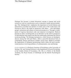 خرید و دانلود نسخه کامل کتاب The Dialogical Mind: Common Sense and Ethics