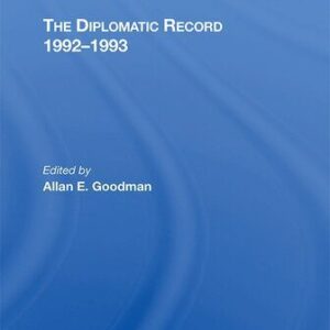 خرید و دانلود نسخه کامل کتاب The Diplomatic Record 1992-1993