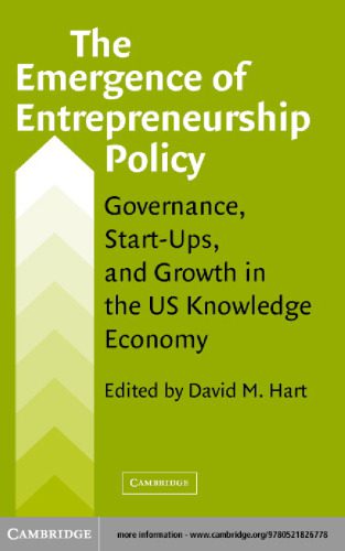 خرید و دانلود نسخه کامل کتاب The Emergence of Entrepreneurship Policy: Governance, Start-Ups, and Growth in the U.S. Knowledge Economy_68ea9b02cb670.jpeg خرید و دانلود نسخه کامل کتاب The Emergence of Entrepreneurship Policy: Governance, Start-Ups, and Growth in the U.S. Knowledge Economy