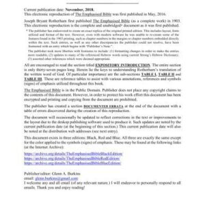 خرید و دانلود نسخه کامل کتاب The Emphasised Bible