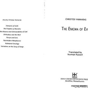 خرید و دانلود نسخه کامل کتاب The Enigma of Evil