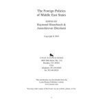 خرید و دانلود نسخه کامل کتاب The Foreign Policies of Middle East States