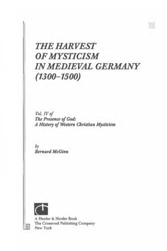 خرید و دانلود نسخه کامل کتاب The Harvest of Mysticism in Medieval Germany_68e041e2da309.jpeg خرید و دانلود نسخه کامل کتاب The Harvest of Mysticism in Medieval Germany