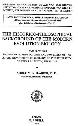 خرید و دانلود نسخه کامل کتاب The historico-philosophical background of the modern evolution-biology_68fd6d93c3df7.jpeg خرید و دانلود نسخه کامل کتاب The historico-philosophical background of the modern evolution-biology