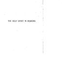 خرید و دانلود نسخه کامل کتاب The Holy Spirit in Missions – Six Lectures