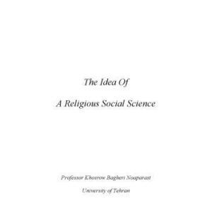 خرید و دانلود نسخه کامل کتاب the idea of a religious science