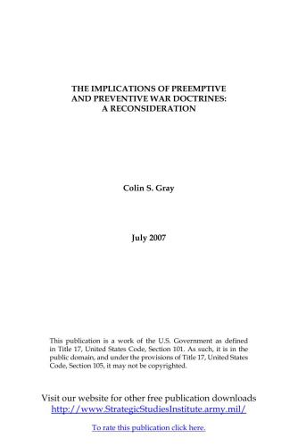 خرید و دانلود نسخه کامل کتاب The Implications of Preemptive and Preventive War Doctrines: A Reconsideration_68f7c3935d094.jpeg خرید و دانلود نسخه کامل کتاب The Implications of Preemptive and Preventive War Doctrines: A Reconsideration