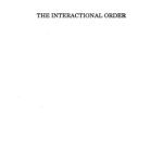 خرید و دانلود نسخه کامل کتاب The Interactional Order: New Directions in the Study of Social Order