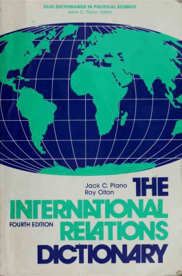 خرید و دانلود نسخه کامل کتاب The International Relations Dictionary