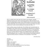 خرید و دانلود نسخه کامل کتاب The kabbalah;: The religious philosophy of the Hebrews