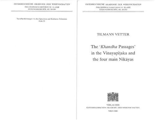 خرید و دانلود نسخه کامل کتاب The “Khandha passages” in the Vinayapiṭaka and the four main Nikāyas /_68e19140d4404.jpeg خرید و دانلود نسخه کامل کتاب The “Khandha passages” in the Vinayapiṭaka and the four main Nikāyas /