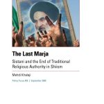 خرید و دانلود نسخه کامل کتاب The Last Marja: Sistani and the End of Traditional Religious Authority in Shiism