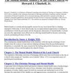 خرید و دانلود نسخه کامل کتاب The Mental Health Ministry of the Local Church