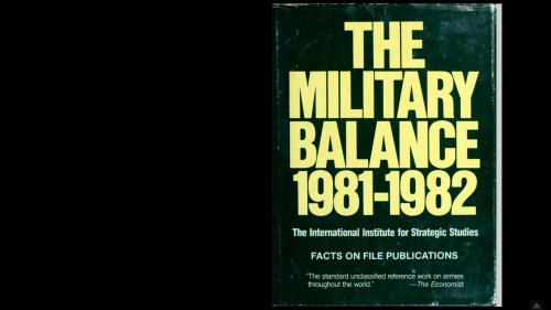 خرید و دانلود نسخه کامل کتاب The Military Balance 1981-82 (IISS)_68f7c9138ad8b.jpeg خرید و دانلود نسخه کامل کتاب The Military Balance 1981-82 (IISS)