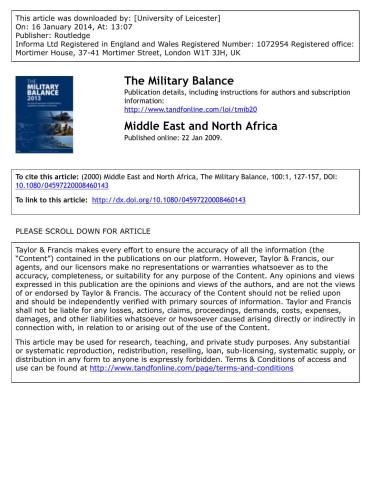 خرید و دانلود نسخه کامل کتاب The Military Balance 1999-2000 (IISS). Middle East and North Africa_68f7e677813c7.jpeg خرید و دانلود نسخه کامل کتاب The Military Balance 1999-2000 (IISS). Middle East and North Africa