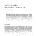 خرید و دانلود نسخه کامل کتاب The Miseries of Life: Hume and the Problem of Evil