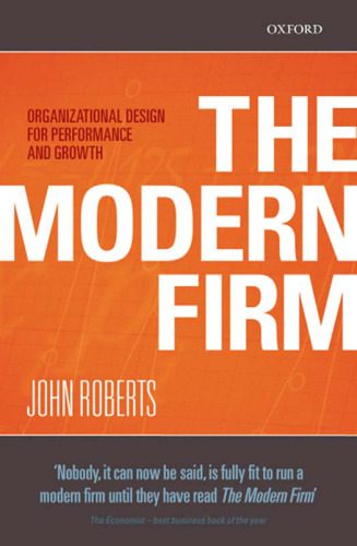 خرید و دانلود نسخه کامل کتاب The Modern Firm: Organizational Design for Performance and Growth_68df083023e11.jpeg خرید و دانلود نسخه کامل کتاب The Modern Firm: Organizational Design for Performance and Growth