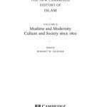 خرید و دانلود نسخه کامل کتاب The New Cambridge History of Islam, Volume 6: Muslims and Modernity Culture and Society since 1800