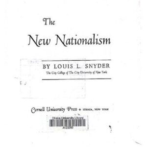 خرید و دانلود نسخه کامل کتاب The New Nationalism