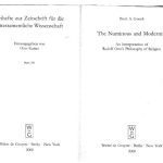 خرید و دانلود نسخه کامل کتاب The Numinous and Modernity: An Interpretation of Rudolf Otto’s Philosophy of Religion