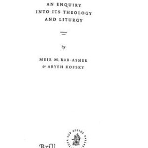 خرید و دانلود نسخه کامل کتاب The Nusayri-Alawi Religion: An Enquiry Into Its Theology and Liturgy
