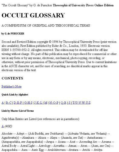 خرید و دانلود نسخه کامل کتاب The Occult Glossary; A Compendium of Oriental and Theosophical Terms_68e2d2ff92c55.jpeg خرید و دانلود نسخه کامل کتاب The Occult Glossary; A Compendium of Oriental and Theosophical Terms