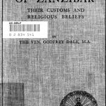 خرید و دانلود نسخه کامل کتاب The Peoples of Zanzibar; Their Customs and Religious Beliefs