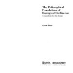 خرید و دانلود نسخه کامل کتاب The Philosophical Foundations of Ecological Civilization: A manifesto for the future