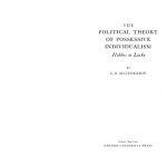 خرید و دانلود نسخه کامل کتاب The Political Theory of Possessive Individualism