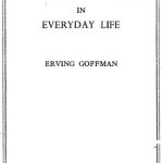 خرید و دانلود نسخه کامل کتاب The Presentation of Self in Everyday Life