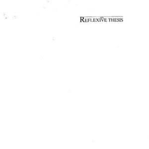خرید و دانلود نسخه کامل کتاب The Reflexive Thesis: Wrighting Sociology of Scientific Knowledge