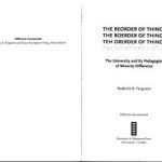 خرید و دانلود نسخه کامل کتاب The Reorder of Things: The University and Its Pedagogies of Minority Difference