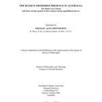 خرید و دانلود نسخه کامل کتاب The Russian Orthodox Presence in Australia: The History of a Church told from recently opened archives and previously unpublished sources