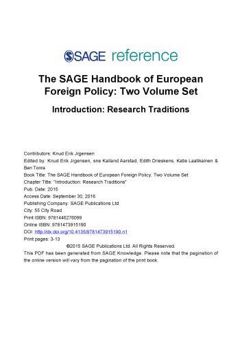 خرید و دانلود نسخه کامل کتاب The SAGE Handbook of European Foreign Policy: Two Volume Set_68f758de56df0.jpeg خرید و دانلود نسخه کامل کتاب The SAGE Handbook of European Foreign Policy: Two Volume Set