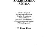 خرید و دانلود نسخه کامل کتاب The Śālistambha sūtra : Tibetan original, Sanskrit reconstruction, English translation, critical notes (including Pali parallels, Chinese version, and ancient Tibetan fragments)