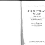 خرید و دانلود نسخه کامل کتاب The Sectarian Milieu: Content and Composition of Islamic Salvation History