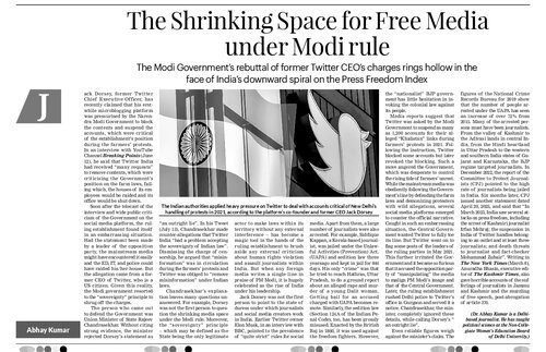 خرید و دانلود نسخه کامل کتاب The shrinking space for free media under Modi rule_68e3322c89974.jpeg خرید و دانلود نسخه کامل کتاب The shrinking space for free media under Modi rule