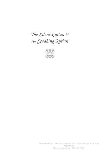 خرید و دانلود نسخه کامل کتاب The Silent Qur’an and the Speaking Qur’an: Scriptural Sources of Islam Between History and Fervor_68df07ef495c4.jpeg خرید و دانلود نسخه کامل کتاب The Silent Qur’an and the Speaking Qur’an: Scriptural Sources of Islam Between History and Fervor