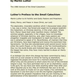 خرید و دانلود نسخه کامل کتاب The Small Catechism